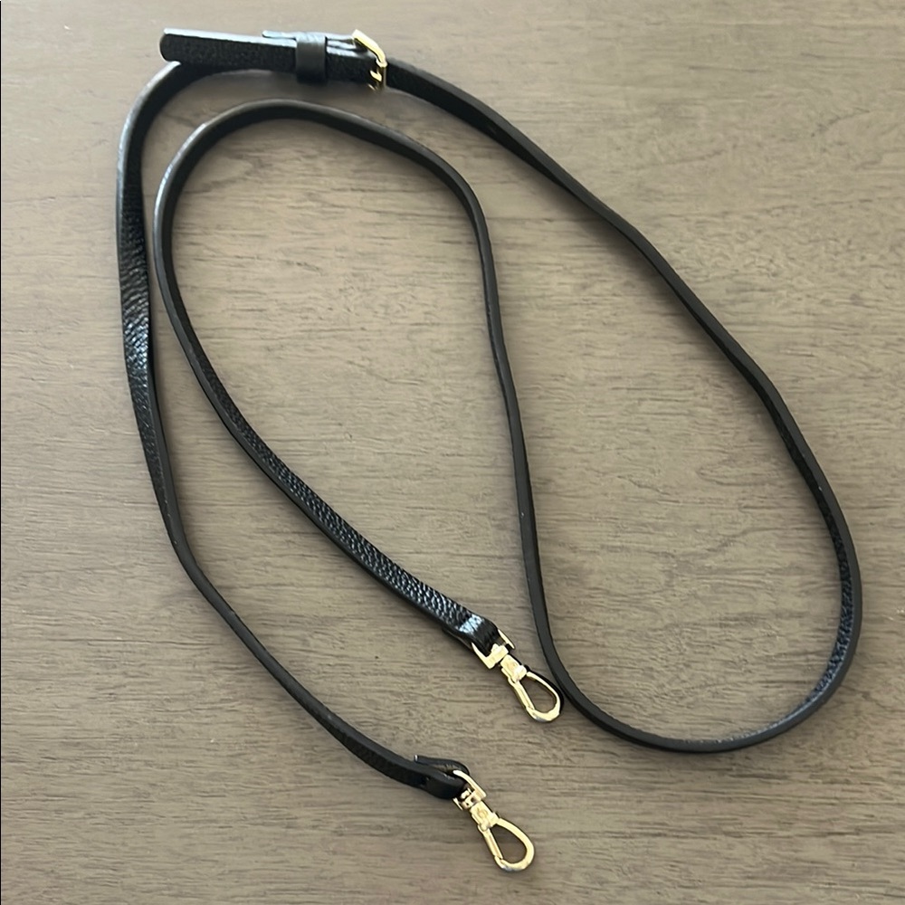 Bandolier Leather Emma Strap with Gold Hardware